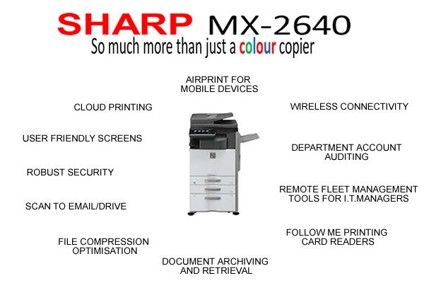 Sharp MX-2640 Colour copier